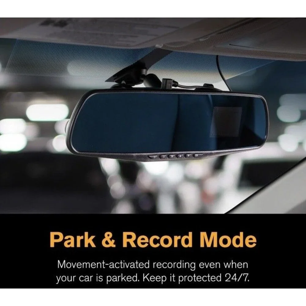 YADA 720p MIRROR ROADMAP 2.4' SCREEN 120DEGREE ANGLE MOTION DETECTION